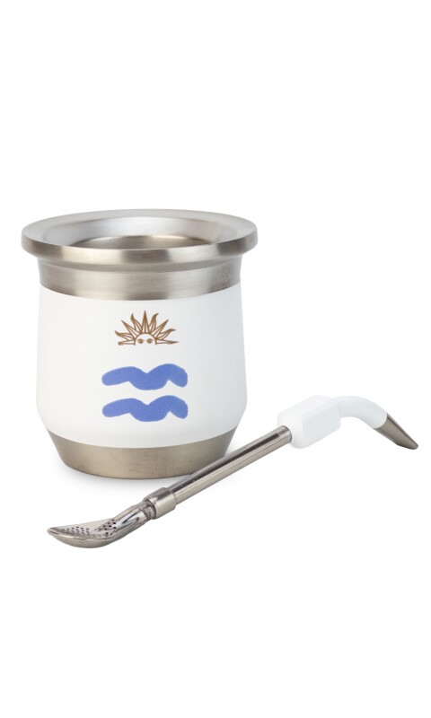 KIT MATERO TUNEZ URUGUAY BLANCO