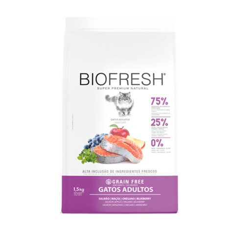 BIOFRESH GATOS ADULTOS (Salmón) 1,5 KGS Biofresh Gatos Adultos (salmón) 1,5 Kgs