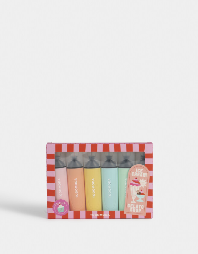 Resaltadores Set Grande Set De Resaltadores - Combinacion Multicolor