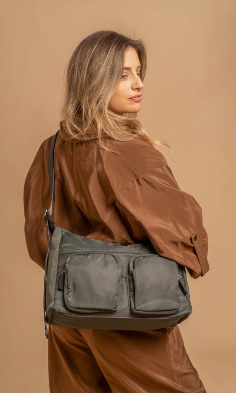 BANDOLERA MORRAL TAHINA MILITAR C/NEGRO