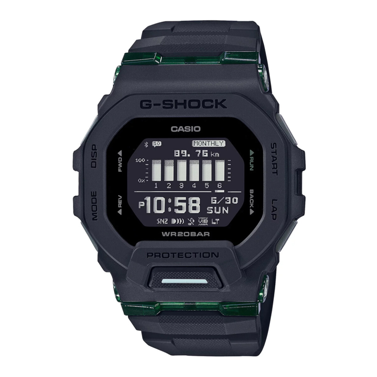 Reloj G-Shock Deportivo G-Squad Unisex GBD-200UU - -1DR 