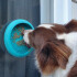 Plato Alfombra Lamer Anti Ansiedad Estres Comida Perro Gato Variante Color Celeste