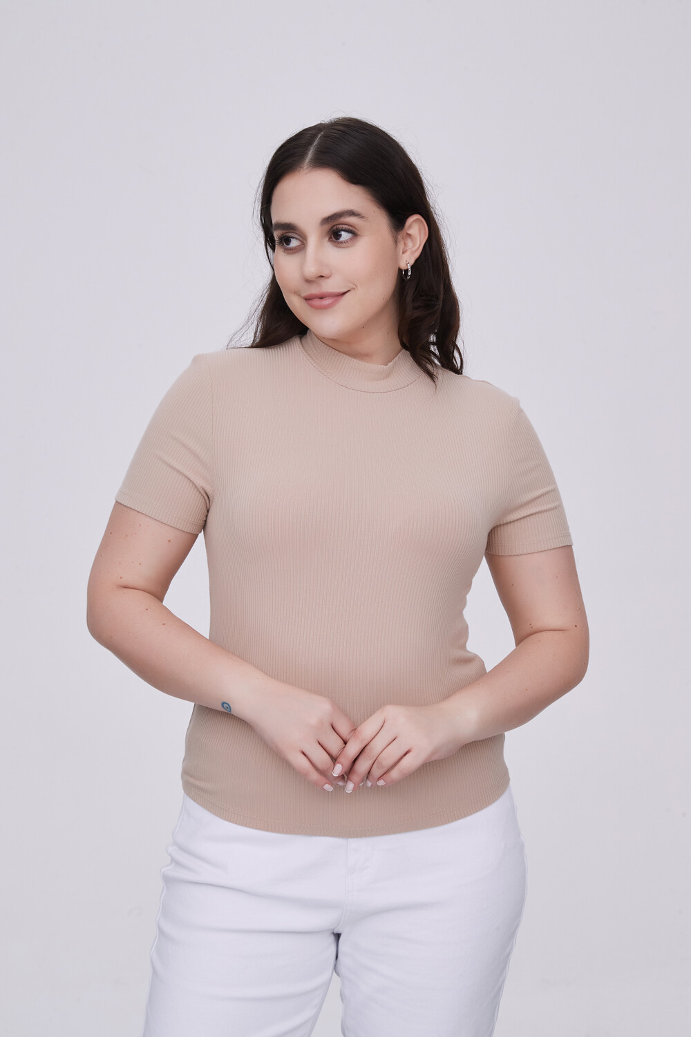 Remera Daly Beige