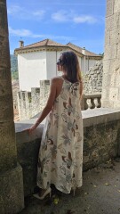 Vestido Laccio Beige