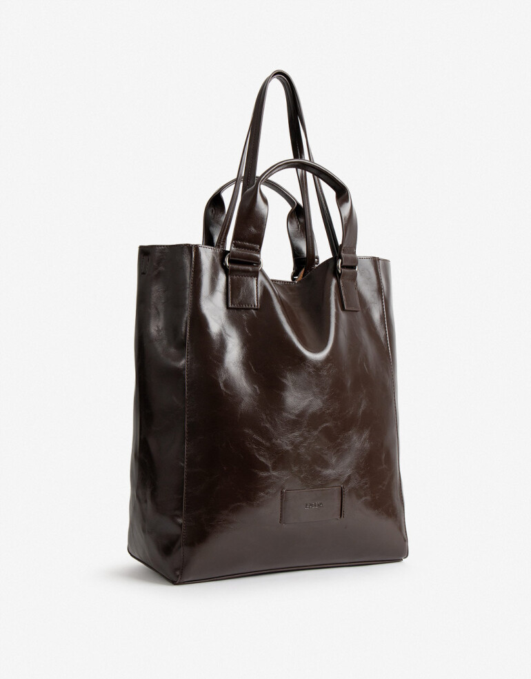 Shopper Isabag Cartera Shopper - Marron Chocolate