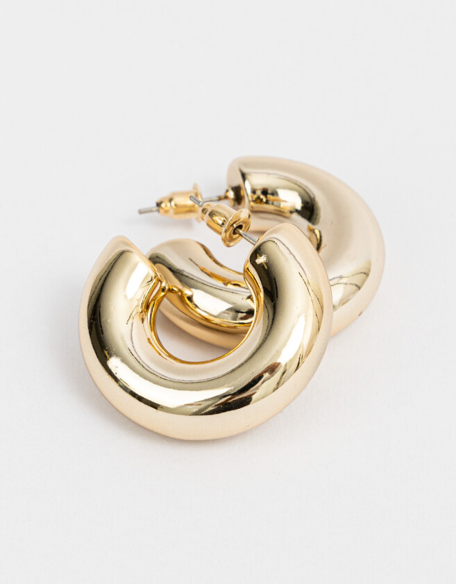 Aros Argollas Chunky Edition Argollas Chunky - Dorado