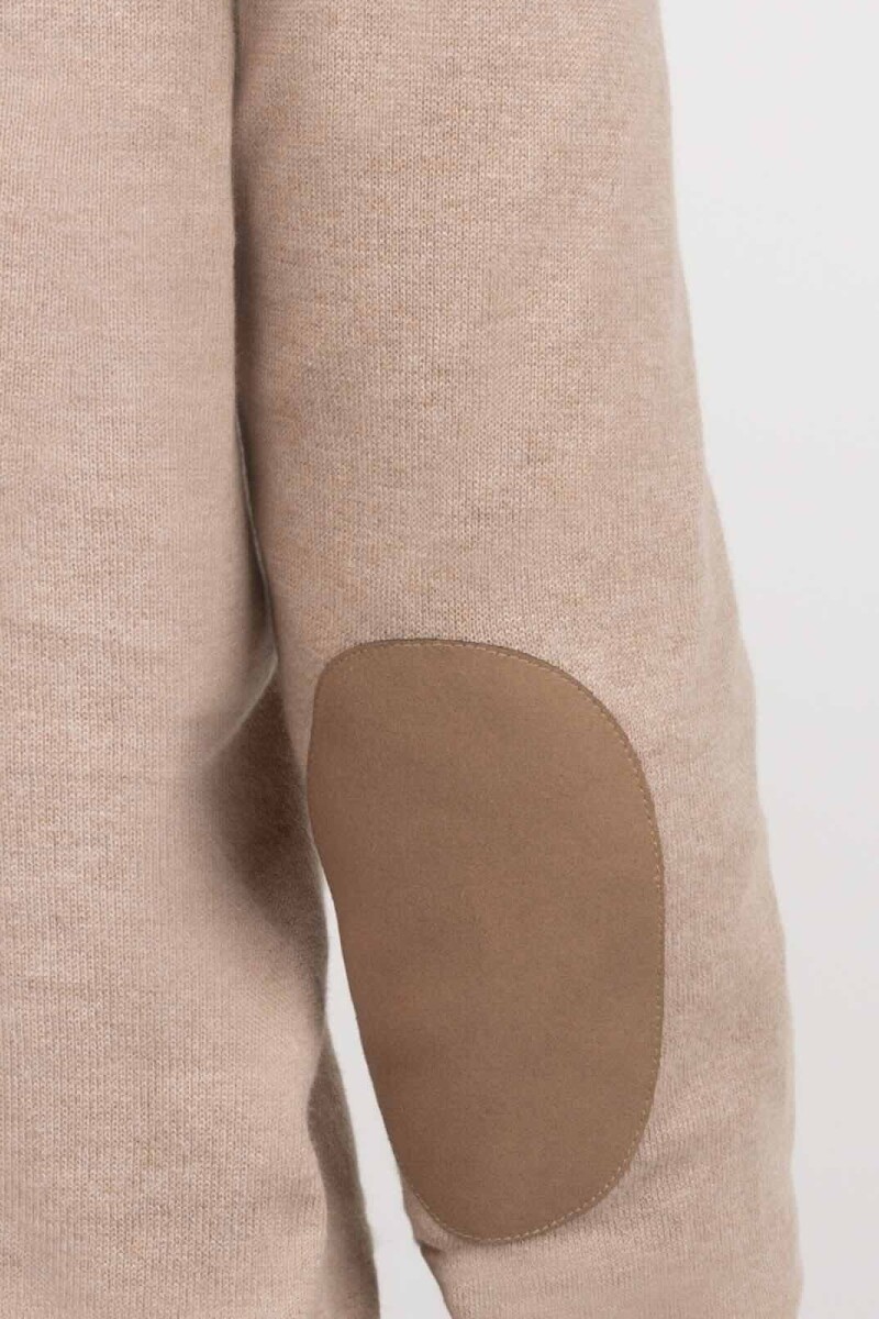 Jersey Cuello Pico El Ganso Beige