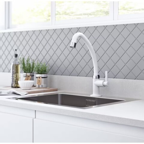 Grifo de mesa blanco LAGUNE VIQUA Grifo De Mesa Blanco Lagune Viqua