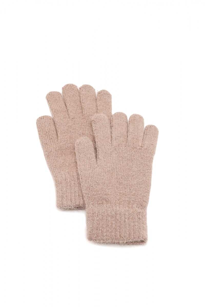 Guantes Lisos - Beige 