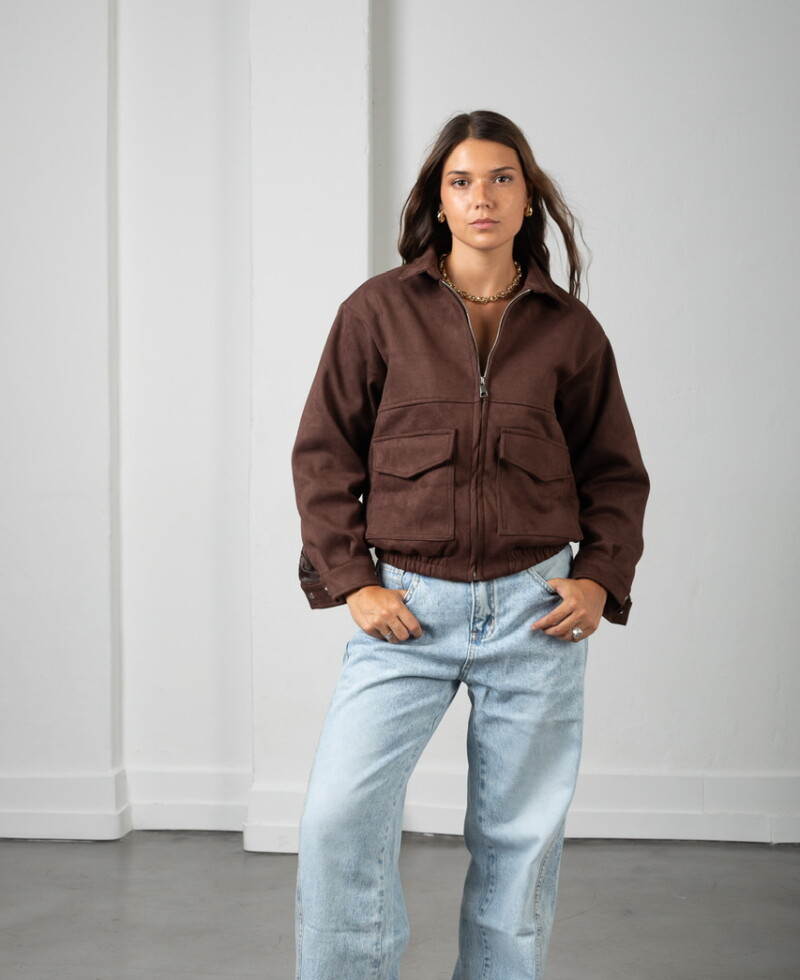 Campera Luciana chocolate