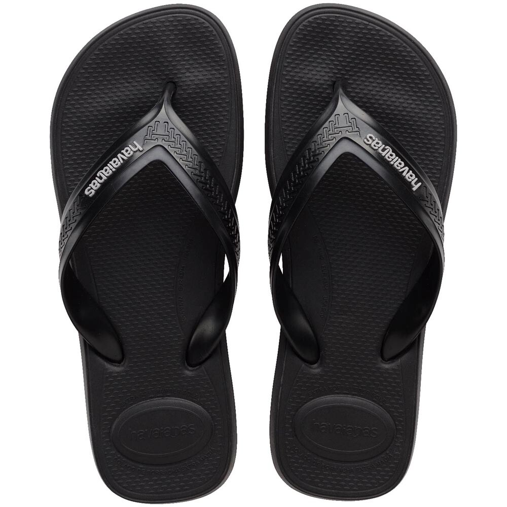 Sandalias Havaianas Top Max Comfort FC Hombre Negro