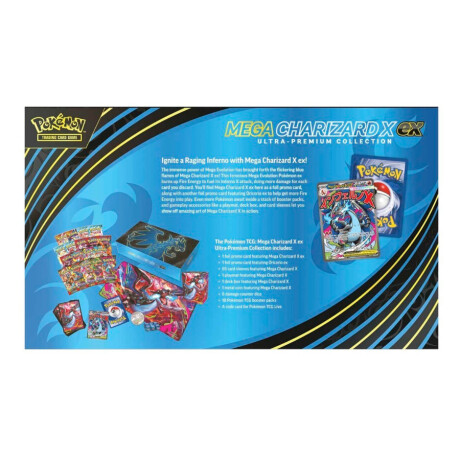 PRE VENTA - Pokémon TCG: Mega Charizard X ex Ultra-Premium Collection [Inglés] PRE VENTA - Pokémon TCG: Mega Charizard X ex Ultra-Premium Collection [Inglés]
