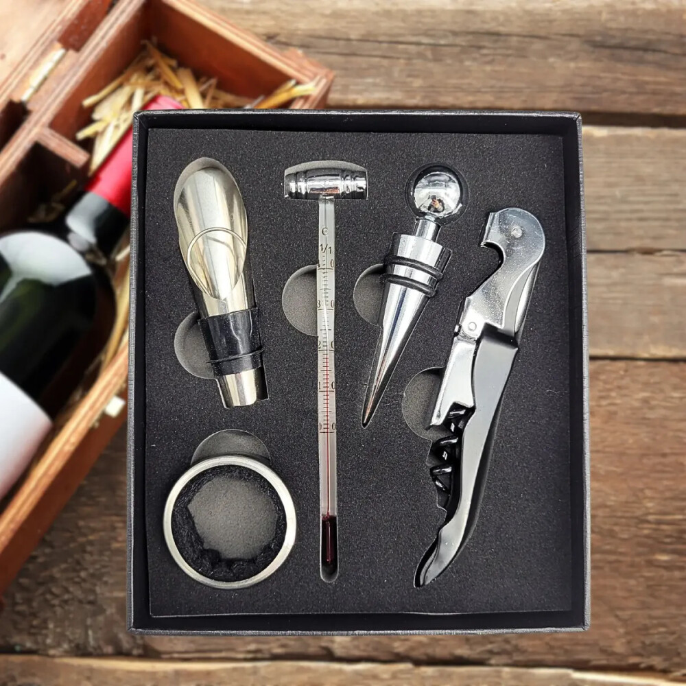 kit de sacacorchos para vino con accesorios kit de sacacorchos para vino con accesorios