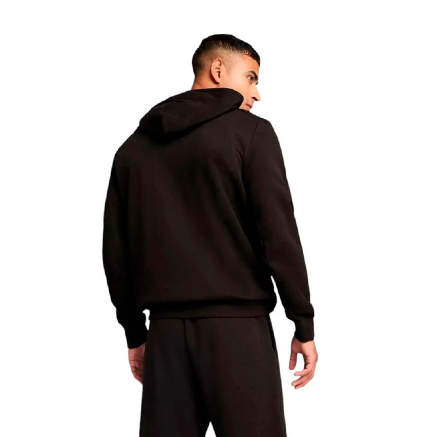 Canguro de Hombre Puma Ess Small N° 1 Logo Hoodie Negro