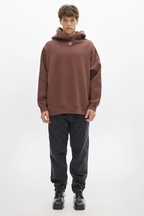 Hoodie Bart Chocolate