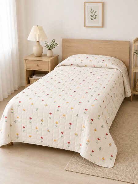 COLCHA ESTAMPADA 1 PLAZA ESTAMPADO 1