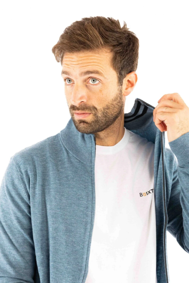 Campera Brecker Kevingston Azul Piedra