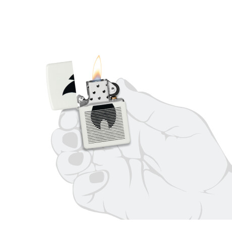 Encendedor Zippo Blanco C/diseño 0