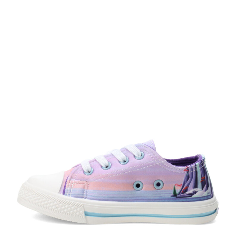 Championes Infantiles Disney Frozen Sister Magical Lila - Celeste