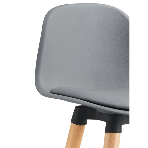 TABURETE DE BAR FRANK GRIS TABURETE DE BAR FRANK GRIS