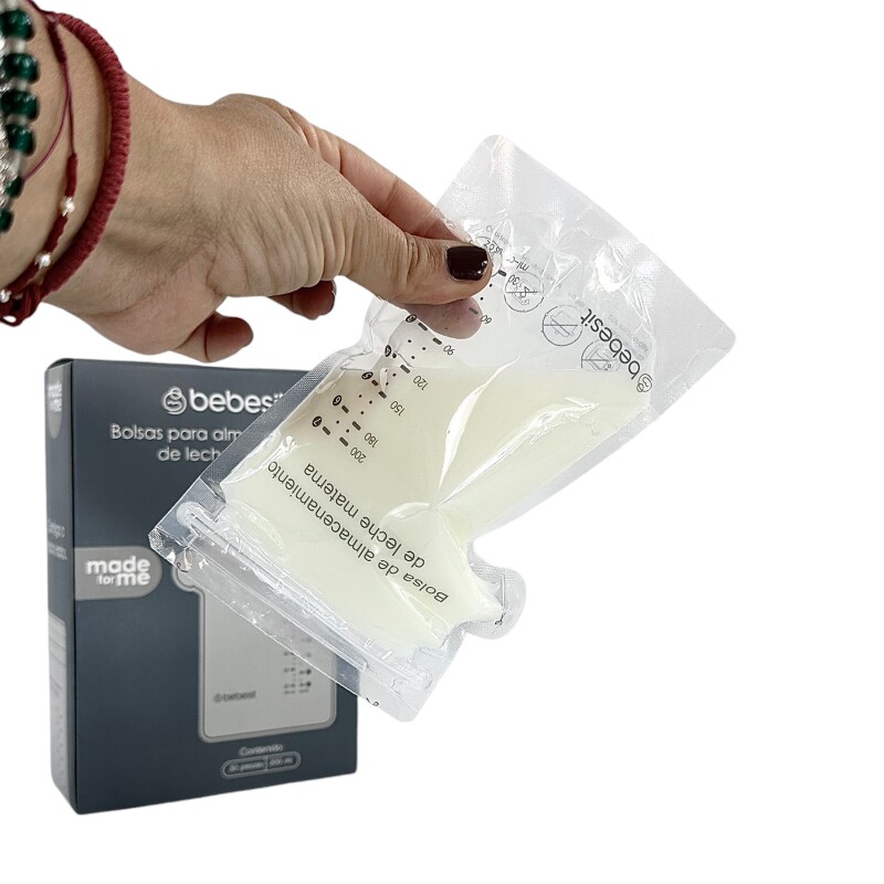 Set de 30 Bolsas de almacenamiento de leche de 200 ml Bebesit Set de 30 Bolsas de almacenamiento de leche de 200 ml Bebesit