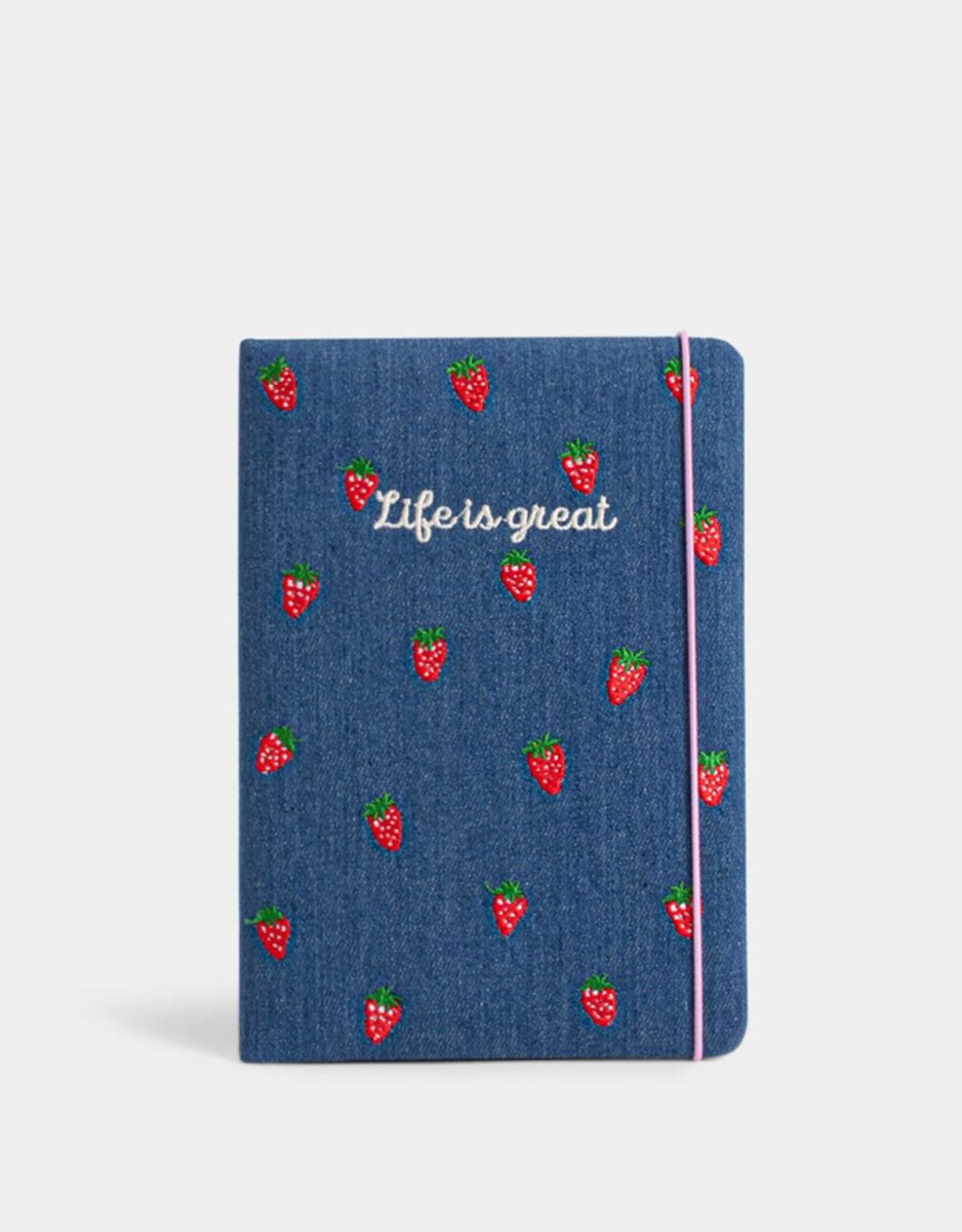 Cuaderno A5 ''berry'' - Combinacion Bicolor 