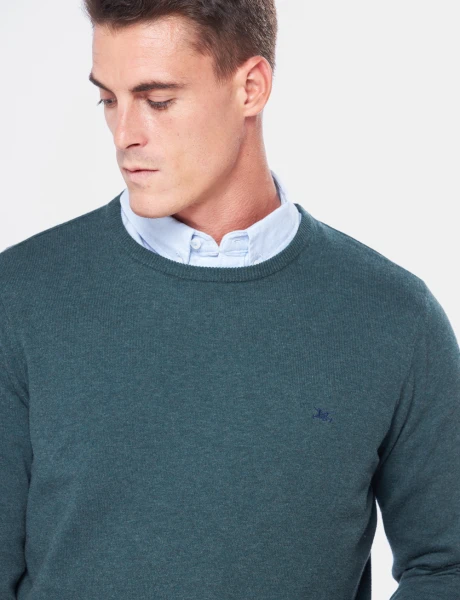 BUZO CUELLO BASE Verde