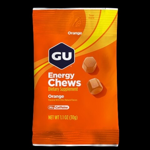 Gomitas GU Naranja sin Cafeina Naranja