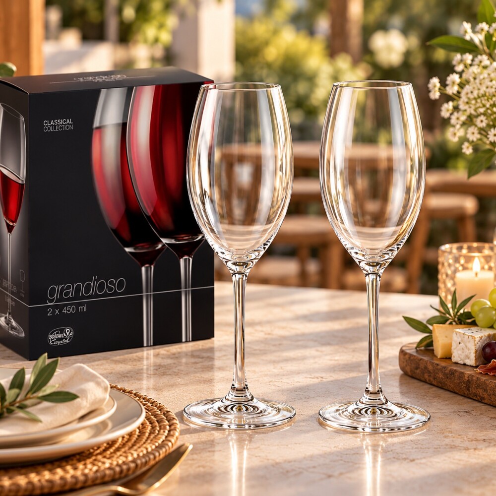 Set copas Grandioso 450 ml x2 BOHEMIA Set copas Grandioso 450 ml x2 BOHEMIA