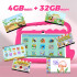 Tablet Infantil Kids 2+2gb Ram 32gb Con Lápiz FUCSIA