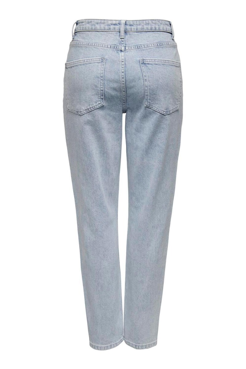 Jeans Jagger Mom Fit Light Blue Denim