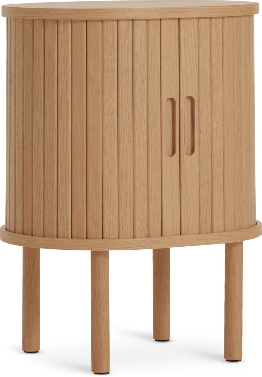 Mesa de luz LYNGVIG persiana roble nat 