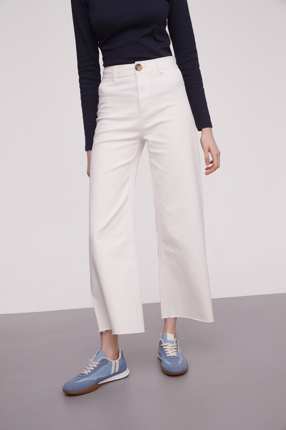 Pantalon Beaty Marfil / Off White