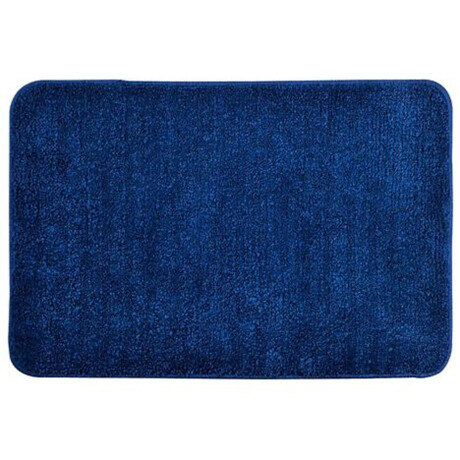 Alfombra De Baño Dohler En Microfibra 60x40cm Súper Oferta Azul