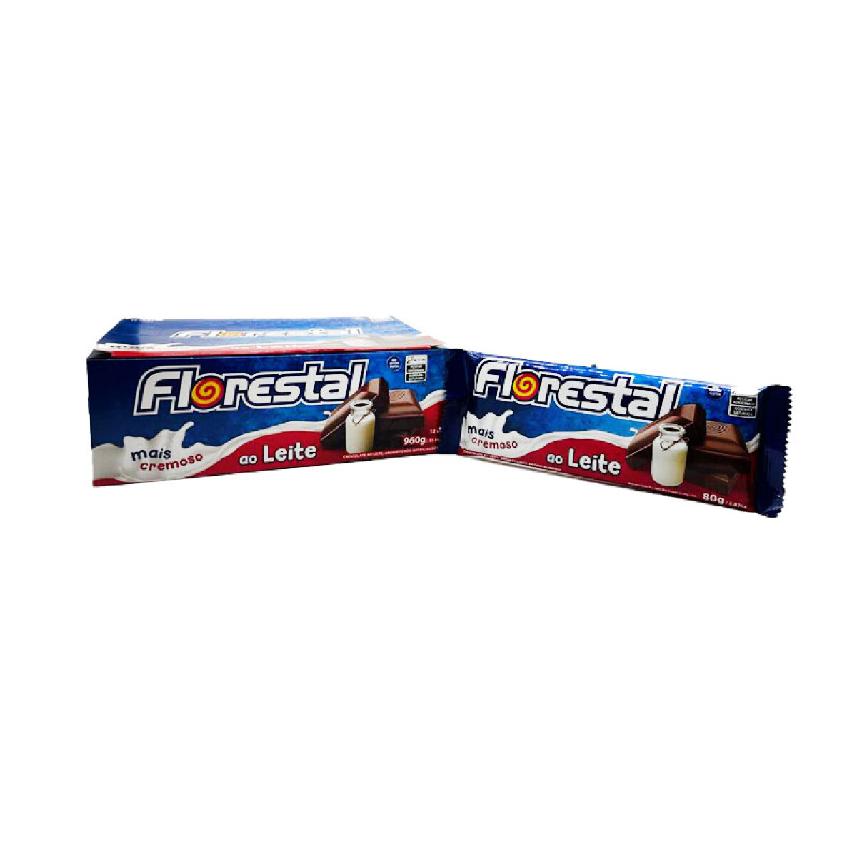 Chocolate FLORESTAL Tableta 80grs Unidad - Leche 