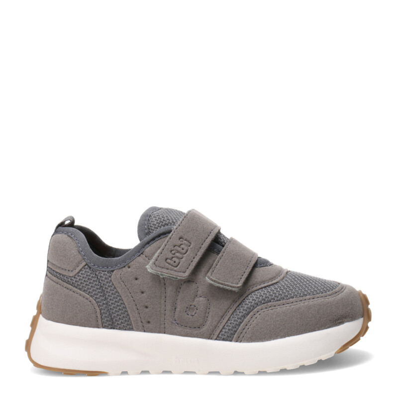 Championes Infantiles Bibi Jogging Velcro Gris