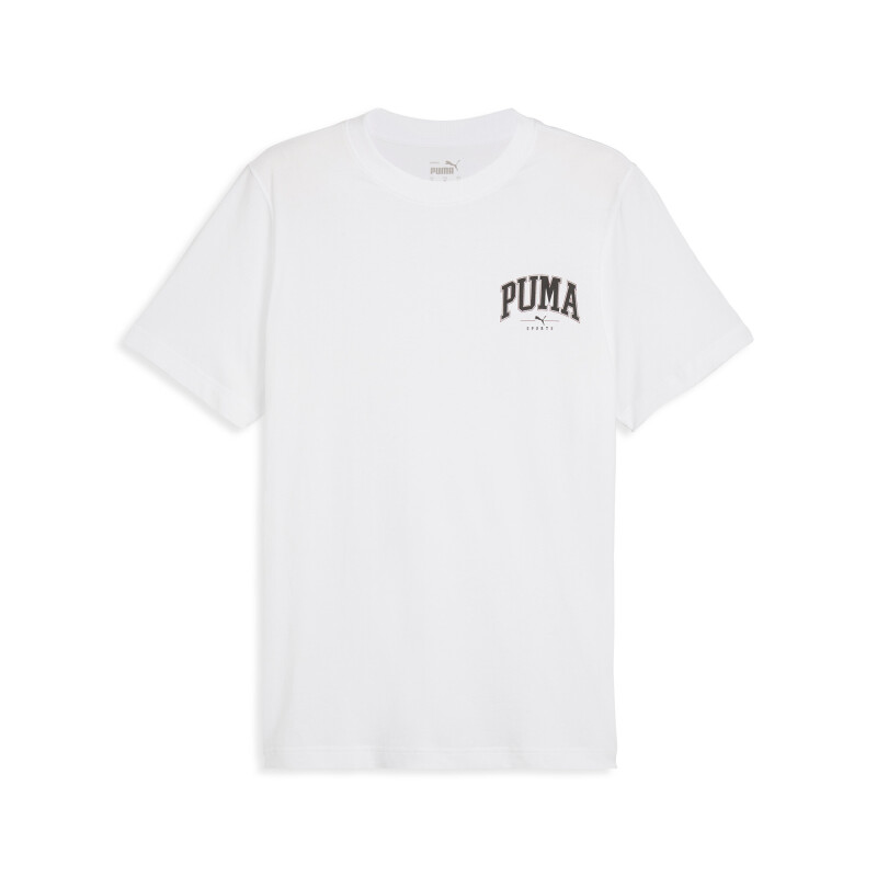 Remera Puma Squad Small Graphic Tee de - 681792 02 Blanco