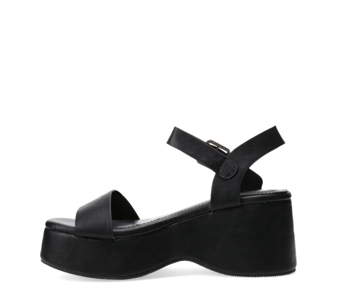 Sandalia KROVA con plataforma Black