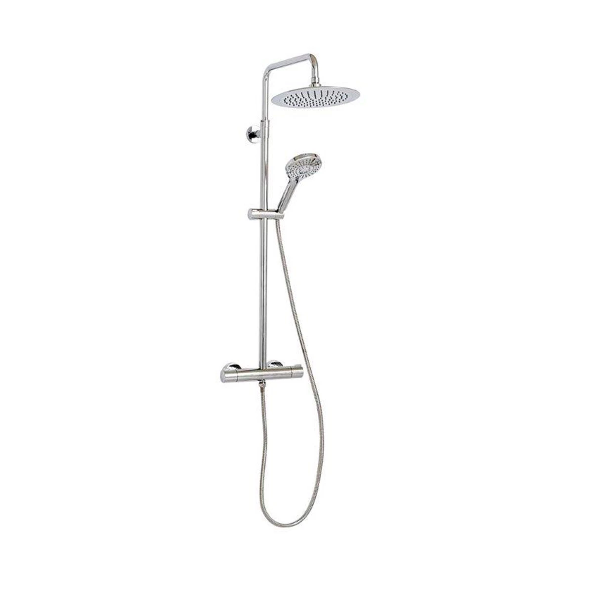Griferia De Ducha Exterior Linea Urban Clever 3 Funciones Cromada 