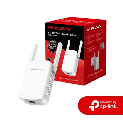 Range Extender Mercusys ME30 AC1200 WIFI 5 Range Extender Mercusys ME30 AC1200 WIFI 5