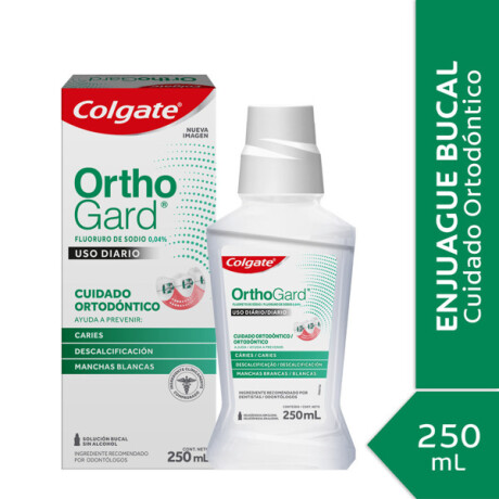 Colgate Enjuague Bucal Orthogard 250ml – Higiene Bucal Completa Colgate Enjuague Bucal Orthogard 250ml – Higiene Bucal Completa
