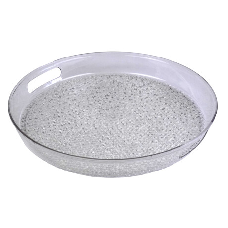 BANDEJA ACRILICO REDONDA C/ASAS AKAY BANDEJA ACRILICO REDONDA C/ASAS AKAY