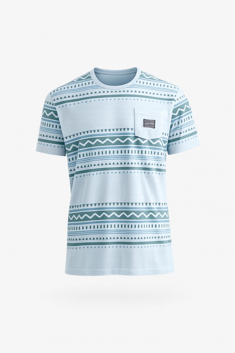 Remera Onyx - Celeste 