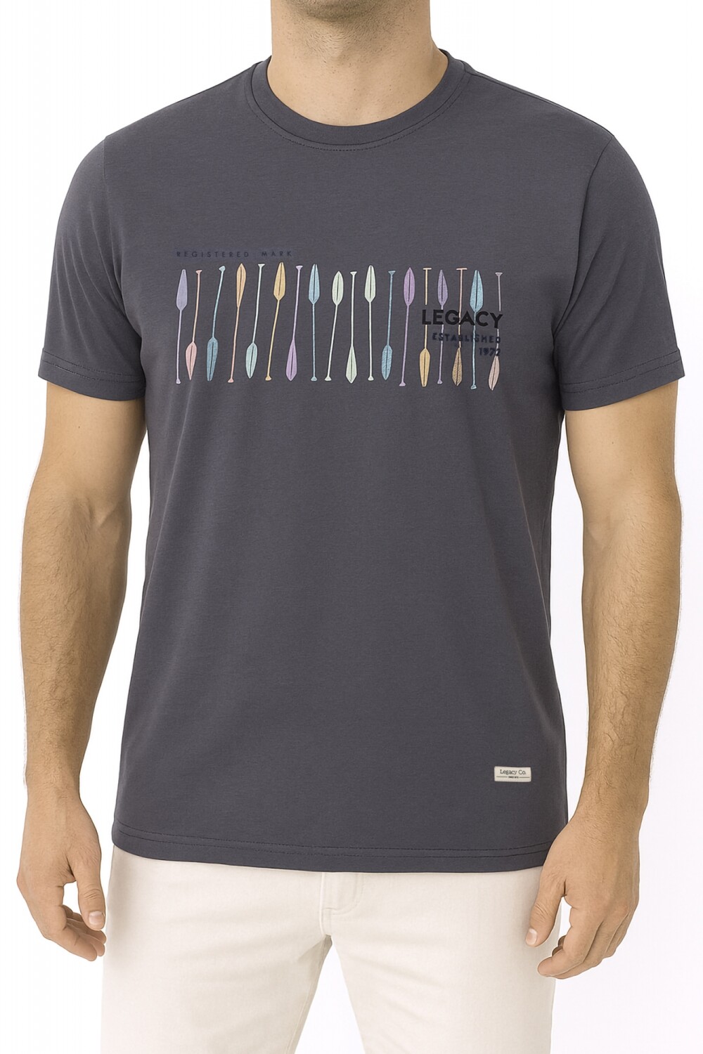 REMERA ESTAMPADA Azul