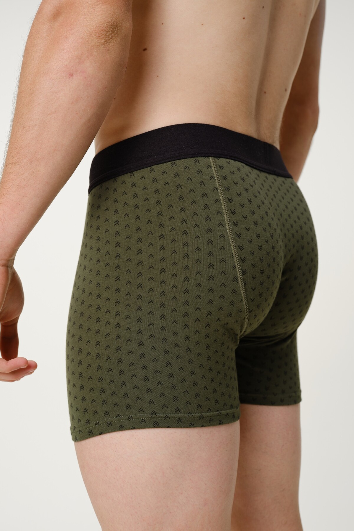 Boxer Algodón Verde Espiga
