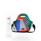 Set de lunchera Big de neopreno con correa ajustable y botella de acero inoxidable 500ml brio set moonlight/blanco