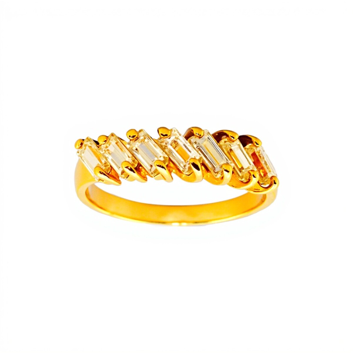 Anillo-Oro bajo-Piedra Zirconia-AN8036 - conpiedra 
