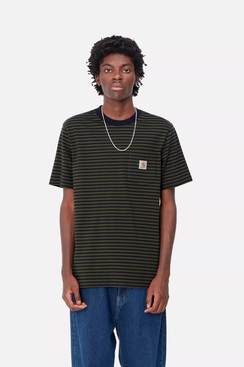 S/S VERNER POCKET T-SHIRT Verde