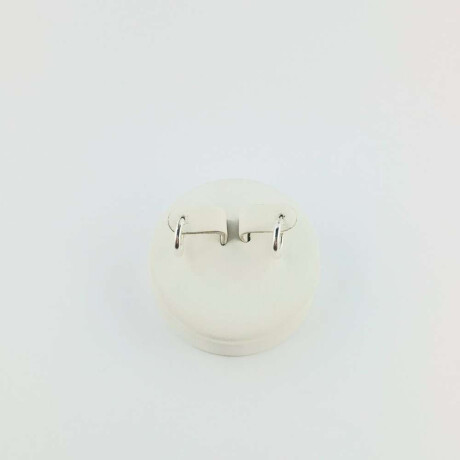 Par de aros de plata 925