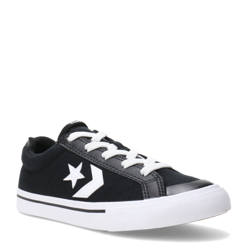 Championes Infantiles Converse Sport Casual Easy on Negro - Blanco
